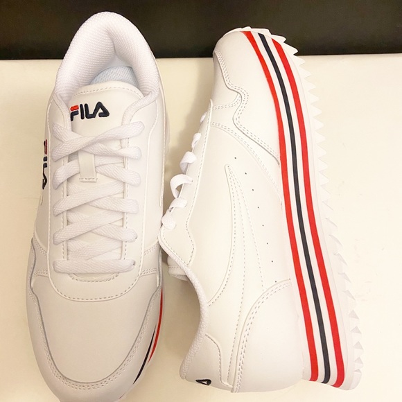 Fila sz 9 Orbit Zeppa low platform sneakers NWT - Picture 13 of 14